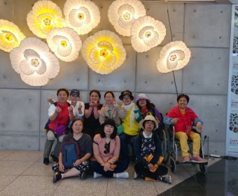 꽃보라공방 <원주 한지문화제> 행사 관람
