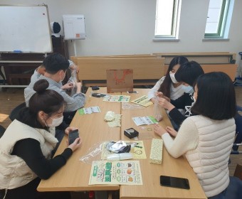 반디봉사단 토요프로그램 진행 하였습니다.