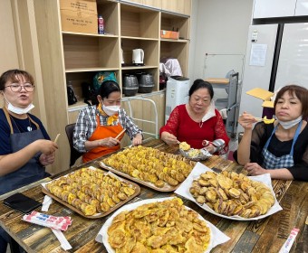 서로돌봄 시민옹호인 활동진행(추석 전 부치기)