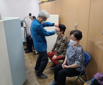 한의 방문진료 실시 (대한한의사협회 서대문구지회)
