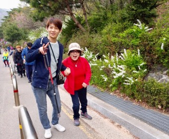 성인장애인 안산자락길 봄 나들이 실시(with 명지대학교 교직원 산악회 동아리)
