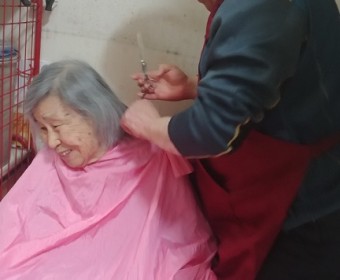 전문이미용봉사자와 함께 하는 3월 방문이미용